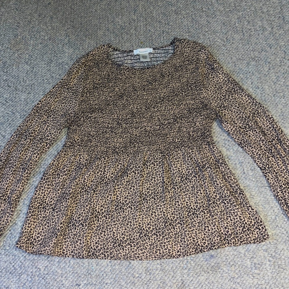 cheetah print long sleeve